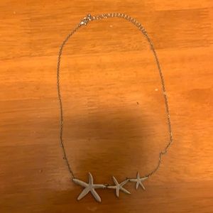Starfish statement necklace